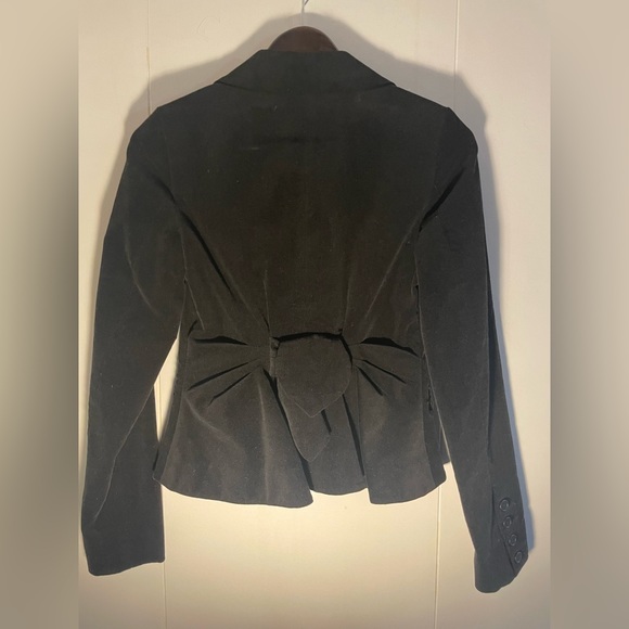 Sinequanone black velvet blazer - Picture 3 of 4